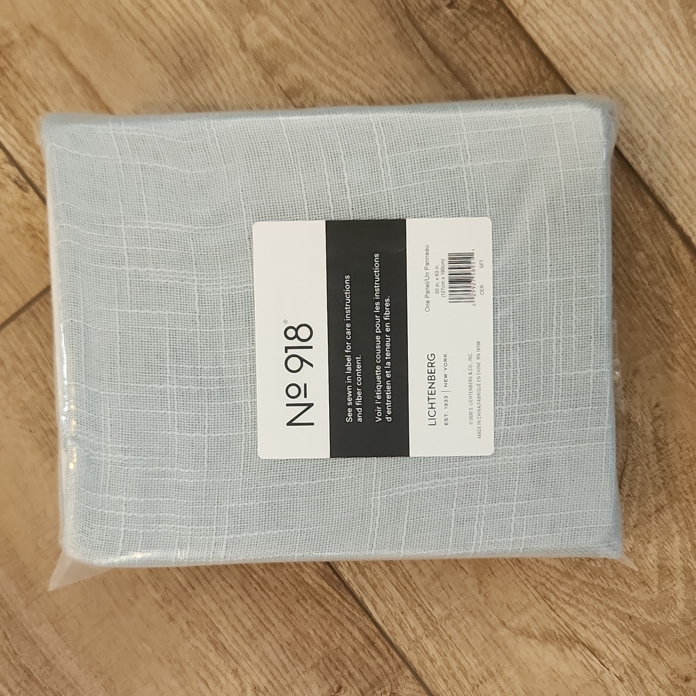 Jute tab top curtain panels